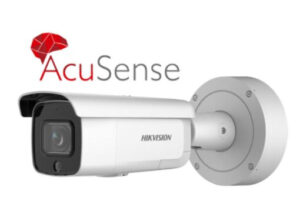 HIKVISION DS-2CD2646G2-IZSU/SL(C) 4 MP AcuSense Strobe Light and Audible Warning Motorized Varifocal