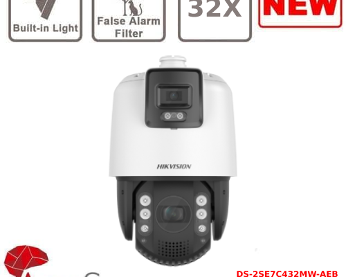 HIKVISION DS-2SE7C425MW-AEB(14F1) TandemVu 7-inch 4 MP 25X Colorful & IR Network Speed Dome