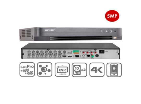 HIKVISION iDS-7216HUHI-M2/S(E) 16-ch 5 MP 1U H.265 AcuSense DVR