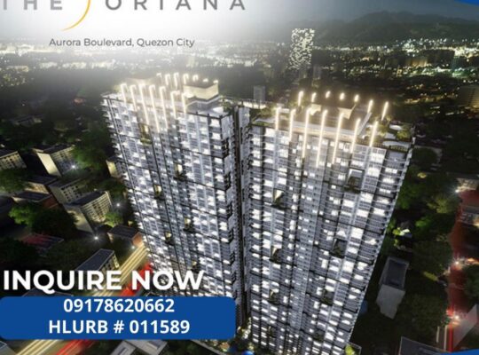 The Oriana in Aurora Boulevard Q.C