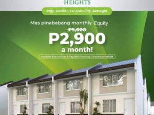 PROMO: Low Downpayment and Half Reservation