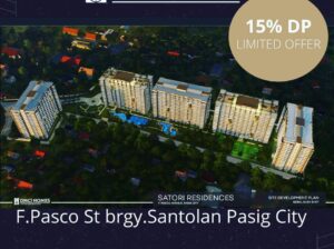 Condo For Sale in Pasig Santolan