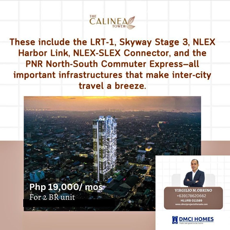 The Calinea Tower In Caloocan – Sulitipid.com.ph