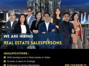 Hiring Real Estate Sales Associate