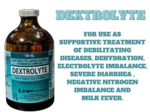 DEXTROLYTE / Electrolytes / Amino Acids + Vitamin B Complex 100ml swine / gamefowl / poultry