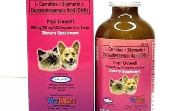 · PAPI LIVWELL 60ML DIETARY HERBAL SUPPLEMENT FOR DOGS & CATS