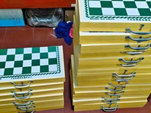 Chessboard tournament size