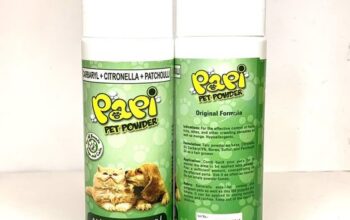 PAPI PET POWDER ANTI TICK AND FLEA 100 GRAMS / PARA SA ASO AT PUSA