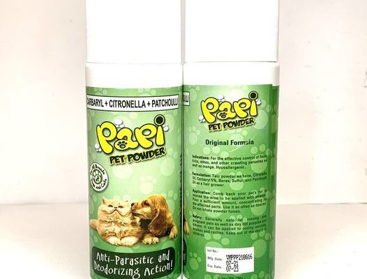 PAPI PET POWDER ANTI TICK AND FLEA 100 GRAMS / PARA SA ASO AT PUSA