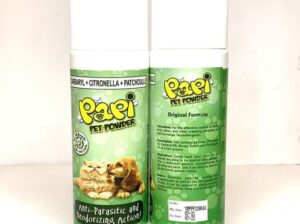 PAPI PET POWDER ANTI TICK AND FLEA 100 GRAMS / PARA SA ASO AT PUSA